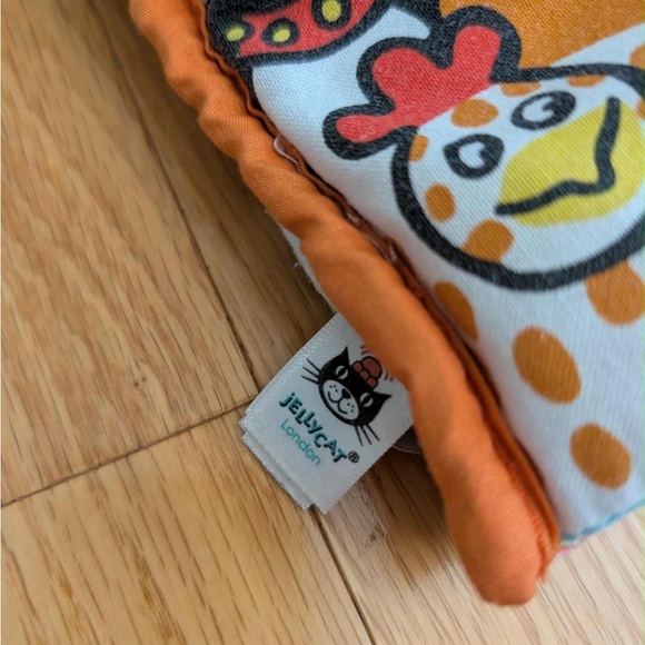 Jellycat Orange Farm Animal Book-Cat tail missing - Picture 2 of 7